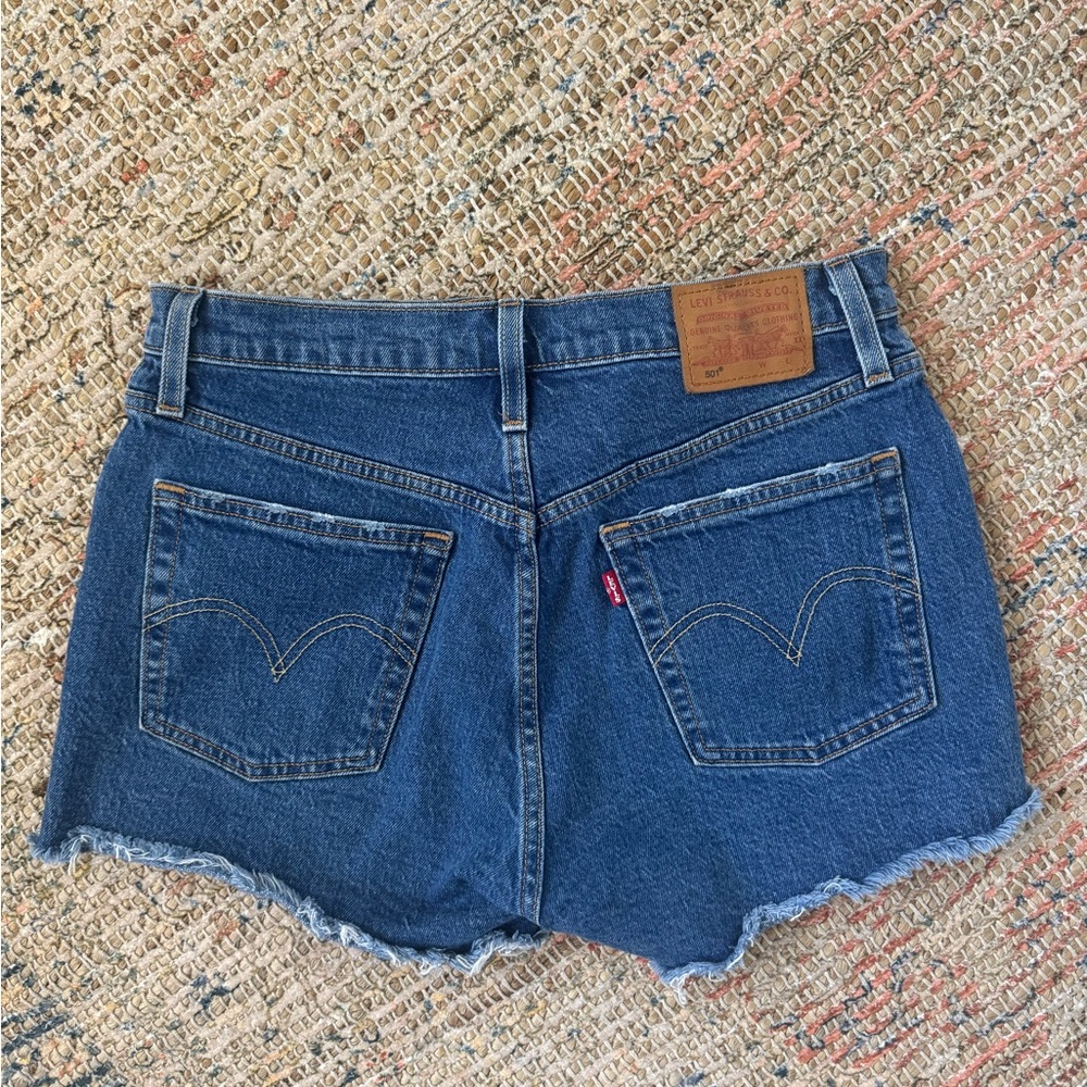 Levi's Women's 501 Cutoff Blue Jean Shorts